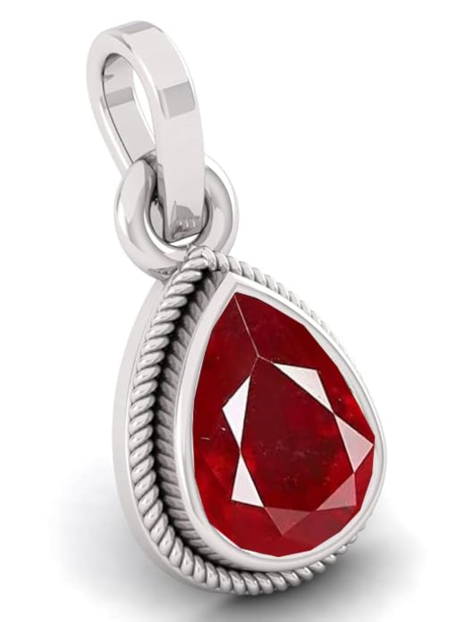 Ruby Pendant Locket, 6.25 Ratti Certified Burma Ruby