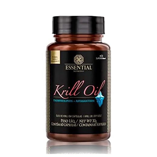 Krill Oil - 60 Cápsulas - Essential Nutrition, Essential Nutrition
