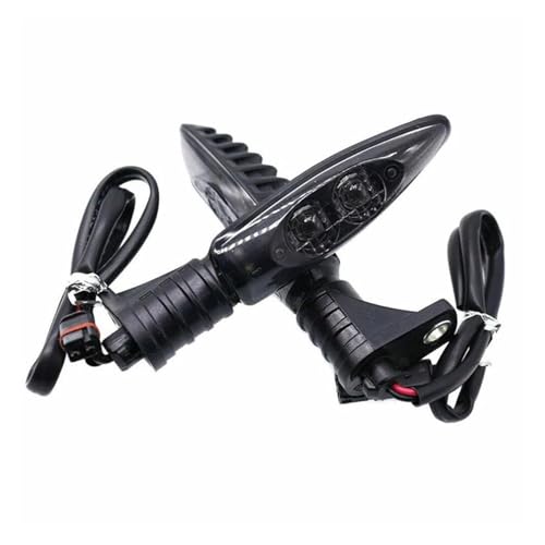 Clignotants de virage moto noirs 12V pour rouler de nuit en R1200GS
