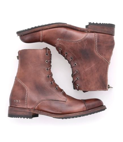 Image of Bed|Stu Men's Protege Back Zipper Lace-Up Combat Boot