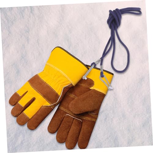 Toyvian 3pcs Kids Glove Leash Clips Anti-Lost Mitten Holder Neck Strap Portable Glove Lanyard for Boys and Girls Accessory3