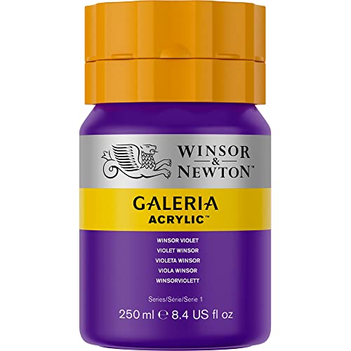 Image of Winsor & Newton Galeria Acrylic Color Tube, 250ml, Winsor Violet
