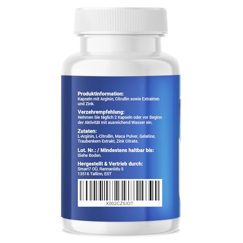 FCK-NOW® - Kapseln – mit Maca, Zink und L-Citrulin