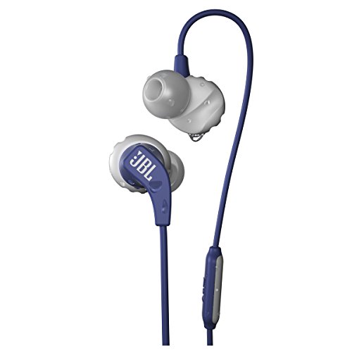 Image of JBL Endurance RUN - Wired Sport In-Ear Headphones - Blue