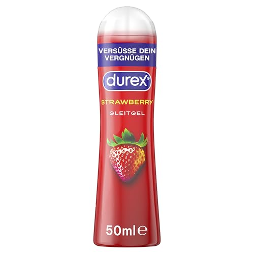 Durex Sweet Strawberry Gleit- und Erlebnisgel, mit Erdbeeraroma, 1er Pack (1 x 50 ml)
