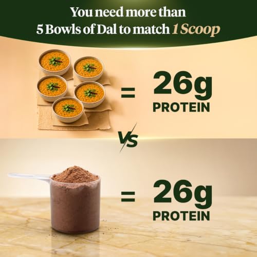 Image of Fast&Up Plant Protein Assorted Pack of 3 Servings | 26gm Protein Per Serve, Complete Amino Acids with 4.6g BCAA, Smooth & Tasty with No Added Sugar, Easy to Digest
