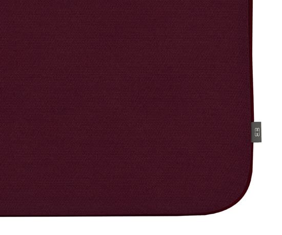 Housse ordinateur 13 pouces en mousse bordeaux pour PC et Mac - 2