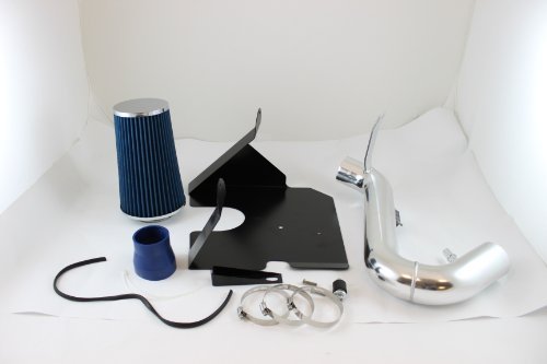 Cold Air Intake Kit & Red Filter Combo Compatible for Ford 2005-2009 Mustang V6 4.0L