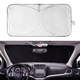 for 2024 RAM 1500 Windshield Sun Shade Sunshade for Dodge RAM 1500 2Dr RegularCab RAM 2500 4Dr RAM 3500 CrewCab Windshield Cover Sun Visor for Dodge Dart 2023,Journey Durango Neon 2022 Car Accessories