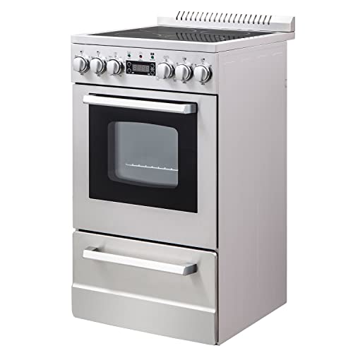 Avanti Der20P3S Der20P Elite Series 20" Electric Range Oven, In Stainless Steel #TOP4