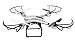 Ionic Stratus Drone Quadcopter for GoPro with 6-axis gyro system, one-key return, headless mode, shock absorption cradle head (Silver)(Compatible with Hero4)