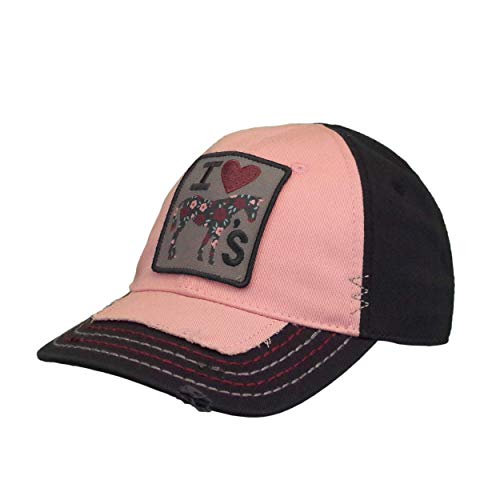 Gorra rosa para hípica y paseos a caballo ajustable para días soleados al aire libre