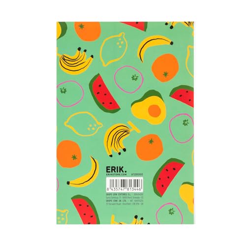 Grupo Erik Fotoalbum Einsteckalbum 10x15 Fruits - Foto Einsteckalbum 10x15 - Fotobuch für 36 Fotos Erinnerungsbuch Grün