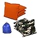 Free Donkey Sports All-Weather Cornhole Bags (Set of 8) (Choose Your Colors) (Camo/Orange)