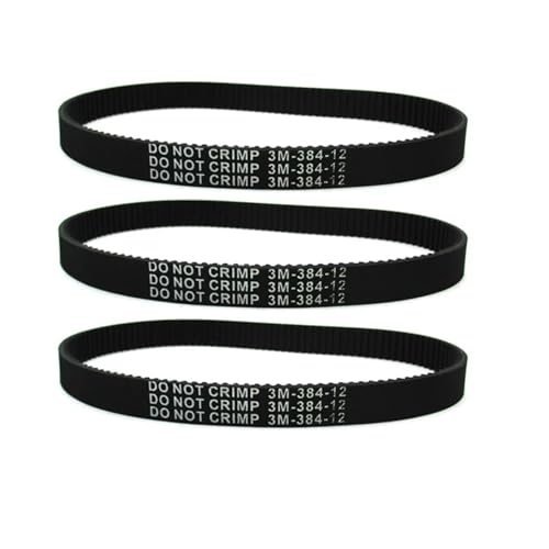 Courroie d'embrayage 3M-384-12 pour scooter électrique Pulse et City Skull, lot de 3