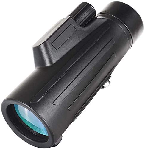 Monocular 10x42 óptico con lente BAK4 impermeable y soporte de teléfono móvil