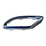 Embouts de chrome pour échappement Mercedes pour Benz W205 AMG. Compatible avec le modèle W205 AMG. Référence OEM : A2058852221.Mercedes