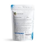 Kräuterland Glucosamin Pulver 500g - hochrein und hochdosiert - 100% reines Glucosaminsulfat Pulver in Premium Qualität
