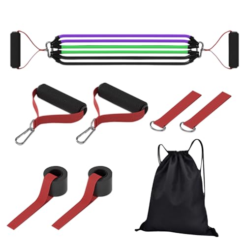 Set de Banda de Entrenamiento, Bandas de Ejercicios - Bandas de Bucle de Resistencia - Herramienta portátil de látex Natural para Entrenamiento de Ejercicios de Viaje al Aire Libre en el hogar