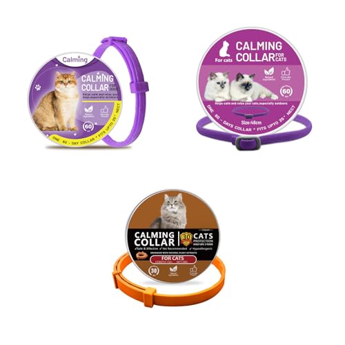 フェリウェイ ディフューザー 猫 リキッド 猫用鎮静首輪 快適 癒しストレスと不安を軽減 猫の喧嘩を減らす 長持ちして効果 ほとんどの猫に効果 天然素材 トレーニング 分離 対策 家庭 安全 (首輪 A)