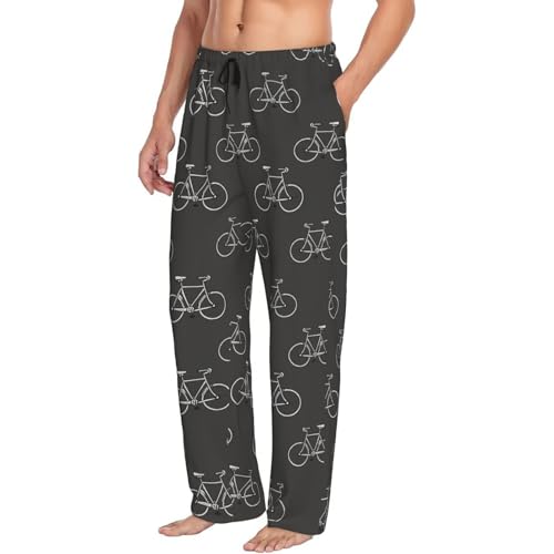 Funny Men Pajama Pants Lounge Soft Sleep Pant Mens Pajama Bottoms with Pockets Drawstring2