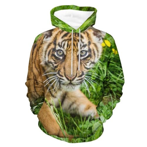 Pull Petit Mignon Sweat à Capuche Unisexe Ample et Confortable Taille S
