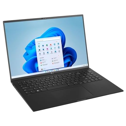 LG gram (2022) Laptop 16Z90Q 16" Display, Intel Evo 12th Gen Core i7, 16GB RAM, 256 GB SSD, Windows 11, Black