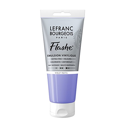 Lefranc Bourgeois Acrylic Vinyl Emulsion, Pastel Violet, 1 stück (1er Pack), 80 ml (Pack of 1)