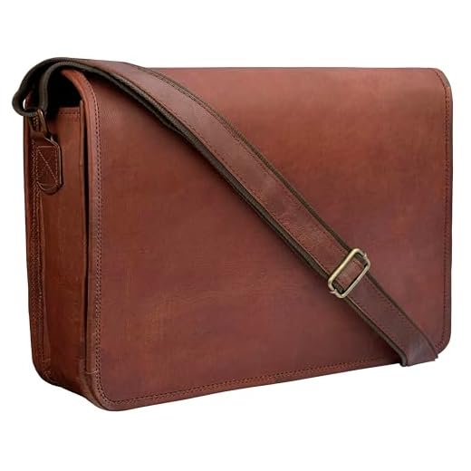 Rustic Town Leather Crossbody Satchel