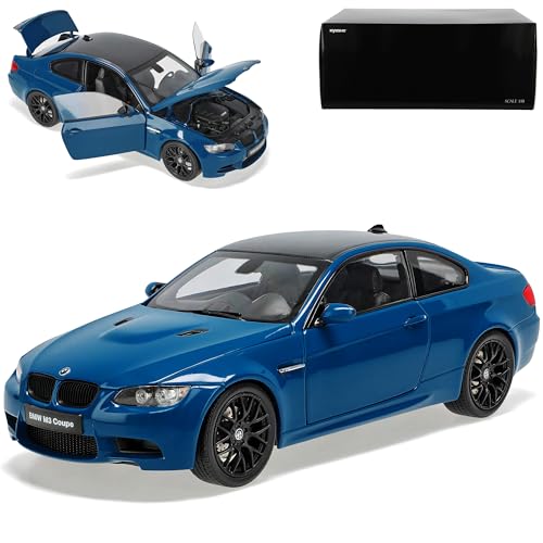 B-M-W 3er E 92 M3 Coupe Langnaseca Blau 2005-2013 1/18 Kyosho 