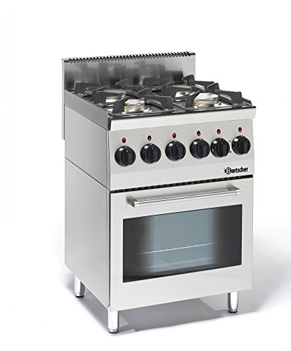 Preisvergleich Produktbild Bartscher 4 Flammen Gasherd Serie 600-1315563
