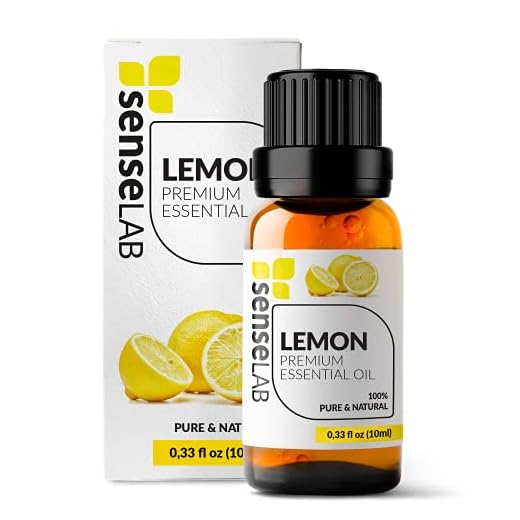 SenseLAB Citroen Etherische Olie - 100% Pure Natuurlijke Therapeutische Rang Citroenolie voor Aromatherapie Diffuser - Hydraterende Huidolie (10 ml)