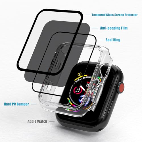 Image of Privacy Case for Apple Watch Screen Protector Series 1-3 38mm