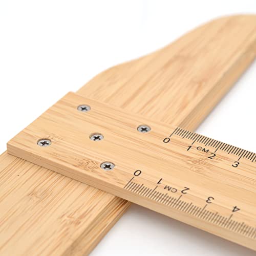 Règle T en bambou incassable Graph'it de 60 cm pour l'architecture de précision - 4