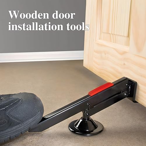Türheber für Zimmertüren 360 Grad Drehung Möbelheber Plattenheber Fußbetätigt Hebewerkzeug Heber für Tür Maximale Hebkraft 100 KG für Zimmertüren, Lastenheber, Schrankheber