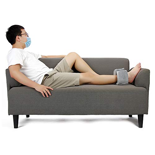 Foot Elevation Pillow Ankle Support Foot Elevator Cushion Pillows Foam Foot Heel Elevator Wedge Medical Ankle Rest Protector Sleeping Surgery Recovery for Preventing Bed Sore and Ulcers - Thumbnail 7