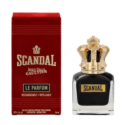 JEAN PAUL GAULTIER Scandal Pour Homme Le Parfum Eau de Parfum 50ml Spray, 0.3 kilograms, 1.0 unidad