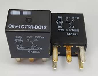 Relè A Corrente Continua Relè Auto OMRON G8V RH 1C7T R DC12   2 Pezzi, Per Applicazioni Automotive, A Corrente Continua 12V PLC Omron - Foto 9