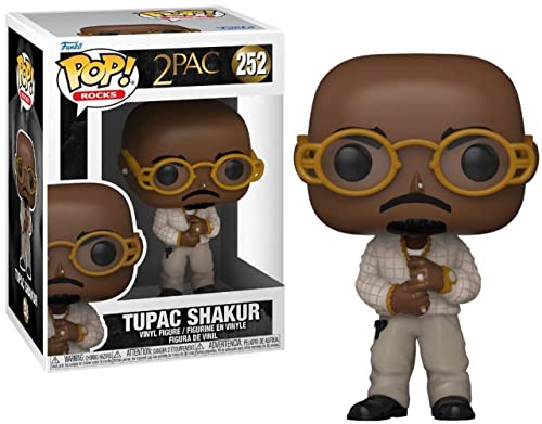 Funko Pop! Rocks: Tupac - Loyal To The Game - Figuras Miniaturas Coleccionables Para Exhibición - Idea De Regalo - Mercancía Oficial - Juguetes Para Niños Y Adultos - Fans De Music
