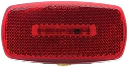 Optronics MCL32RBS Surface Mount LED Marker Clearance Light with Reflex, Red