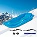 rockible Snow Sled Luge Outdoor Ski Board Toboggan Durable Snowboard Heavy Duty Sandboarding Sledge Downhill Sled for Kids, Adults, 41cmx87cmx19cm