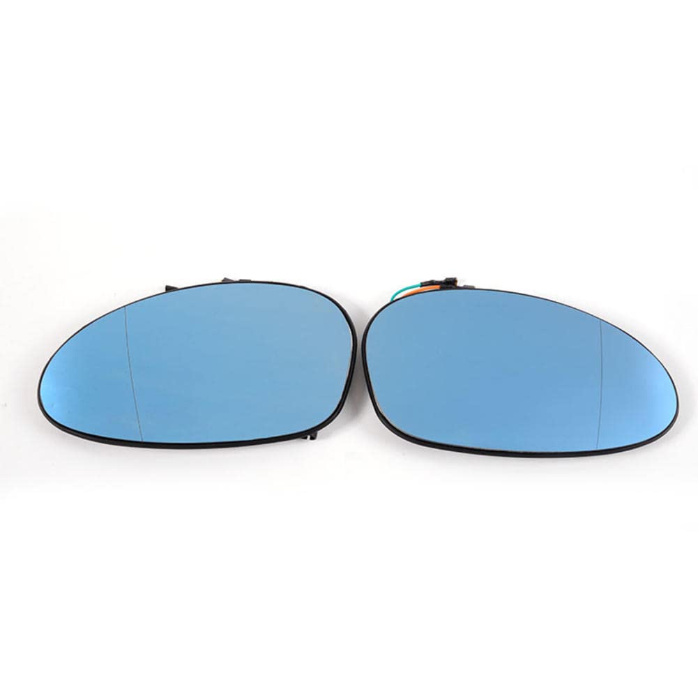 Voiture Grand Angle chauffé 4 Broches Verre Miroir Bleu, pour BMW série 1, 3 E90 E91 E92 E93 E87 E88 E46 2004 05 06 07 08 09