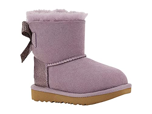 UGG Mädchen Mini Bailey Bow Glitz Classic Boot, Shadow, 36 EU