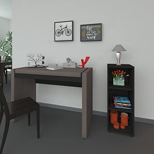 ARTANY Estante Clean 298x812 II - Preta, Pequeno