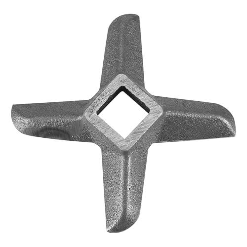 Acier universel résistant à la rouille en forme de croix en acier professionnel hachoir à viande lame hachoirs coupe lame de coupe pour le remplacement des couteaux de cuisine à (N ° 22)