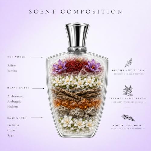 Image of Paradyse Perfume Kama 404 Unisex Eau de Parfum, Saffron Grapefruit, 60 ml