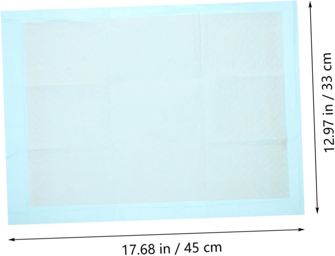 BESPORTBLE Dog Washable Pee Pads 100pcs Ultra Absorbent Pet Training Mats for Indoor Dogs