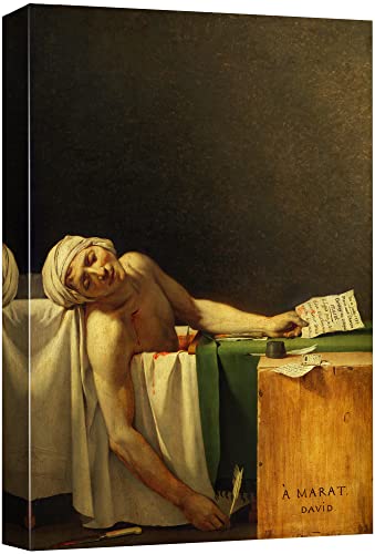 wall26 - The Death of Marat by Jacques-Louis David -