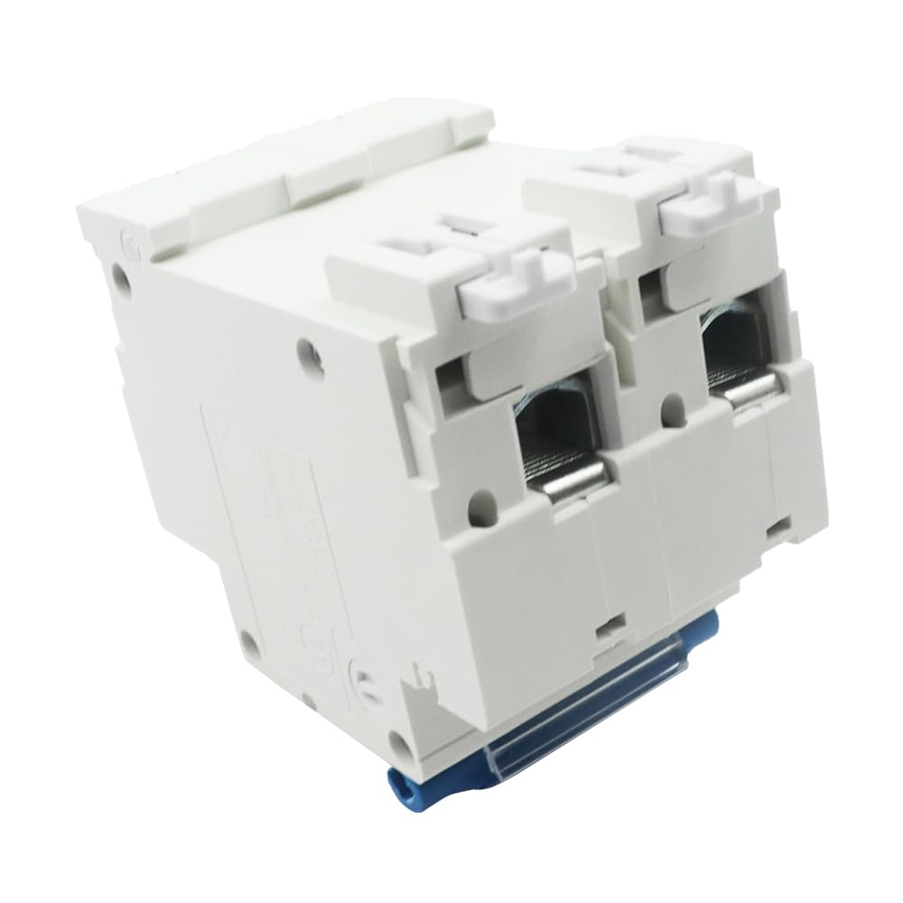 ANCLLO Photovoltaic DC Circuit Breaker HSB6C-DC 2 Pole DC500V 125A Solar Cell Grid Connected System Photovoltaic Circuit Breaker 35mm DIN Rail Installation - Image 2