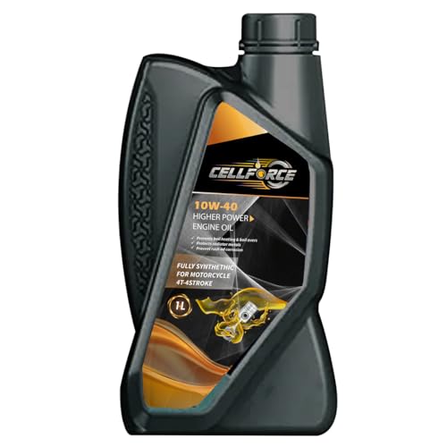 CellForce 10W40 Fully Synthetic 4T Engine Oil for Bikes – 1L (JAS...
